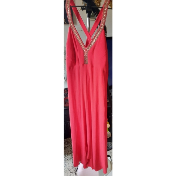 Plus Size Red Dress - Picture 4 of 5